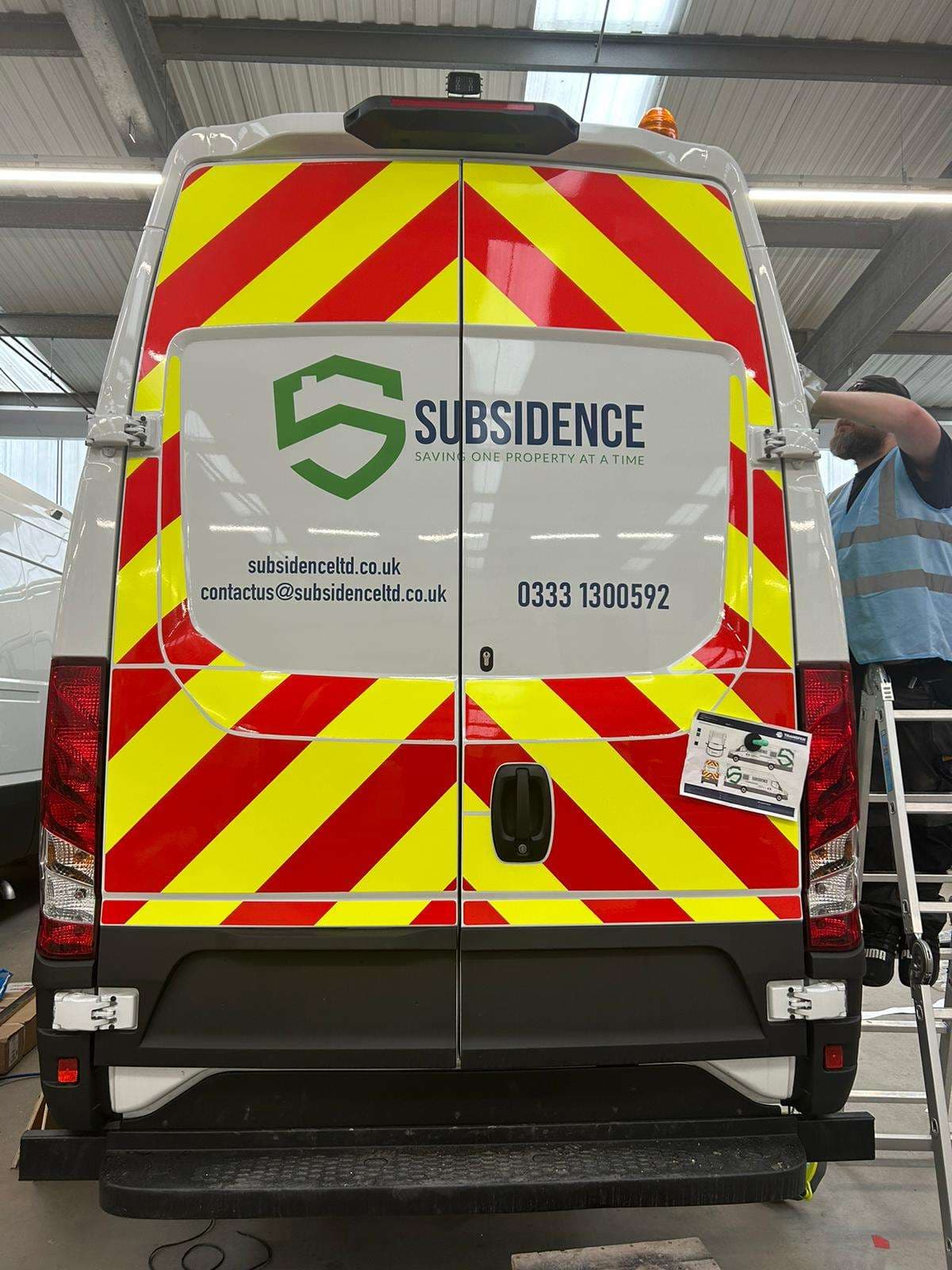 Introducing Subsidence Ltd’s Latest Iveco van