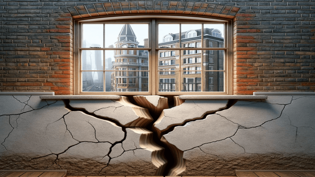 Home subsidence in London City & West | Cracks in walls | Subsidence Ltd